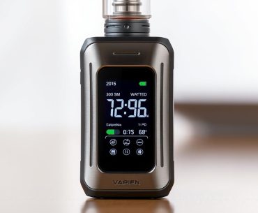 vape with screen
